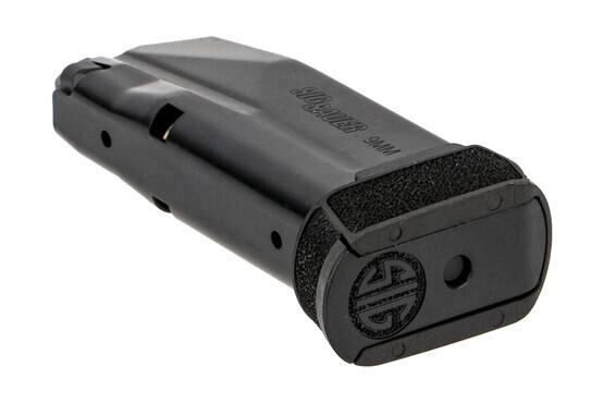 The Sig Sauer OEM P3265 magazine features a polymer textured baseplate